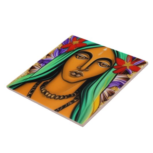 Virgin Mary タイル (側面)