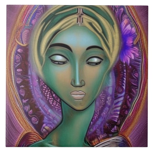 Virgin Mary  タイル (正面)