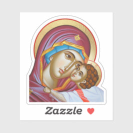 Virgin Mary デカール Theotokos