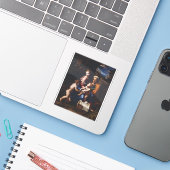 Virgin Mary and Child with John the Baptist シール (ノートパソコンとiPhone)