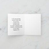 Virgin Mary Genesis 3:15 Card カード (内部)