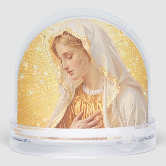 Virgin Mary in Gold and Stars (裏面)