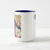 Virgin Mary Mercy Under Her Mantle Catholic Memi マグカップ (中央)