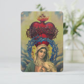 Virgin Mary, Mother of Jesus card サンキューカード (スタンド正面)