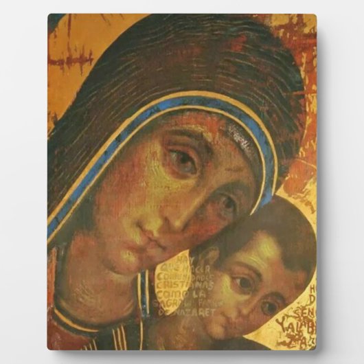 Virgin Mary Neocatechumenal Way フォトプラーク (正面)