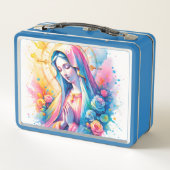 Virgin Mary on Lunchbox メタルランチボックス (裏面)