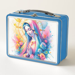 Virgin Mary on Lunchbox メタルランチボックス