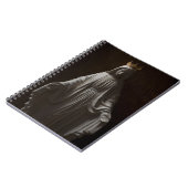 Virgin Mary Wearing a Gold Crown Spiral ノートブック (左側)