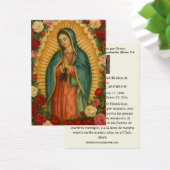 Virgin Mexico Guadalupe Spanish Funeral Prayer (デスク)