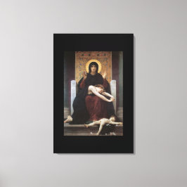 Virgin of Consolation – William Adolphe Bouguereau キャンバスプリント