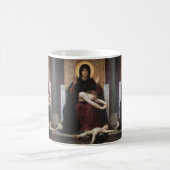 Virgin of Consolation William-Adolphe Bouguereau コーヒーマグカップ (中央)
