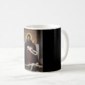 Virgin of Consolation William-Adolphe Bouguereau コーヒーマグカップ (正面右)