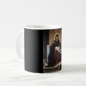 Virgin of Consolation William-Adolphe Bouguereau コーヒーマグカップ (正面左)