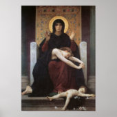 Virgin of Consolation – William Adolphe Bouguereau ポスター (正面)