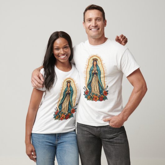  Virgin of Guadalupe Men's Tee Shirt Tシャツ (ユニセックス)