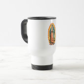 Virgin of Guadalupe Travel Mug トラベルマグ (正面左)