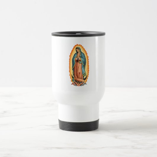 Virgin of Guadalupe Travel Mug トラベルマグ (中央)