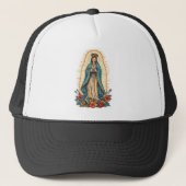 Virgin of Guadalupe Trucker Hat キャップ (正面)