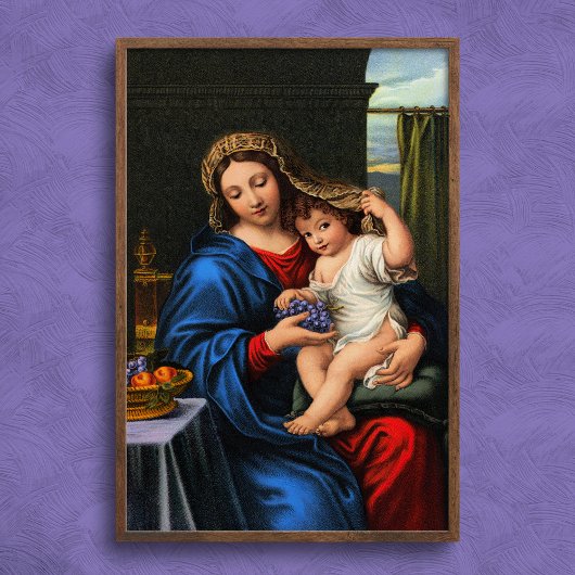 Virgin of the Grapes Poster ポスター