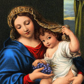 Virgin of the Grapes Poster ポスター