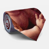 Virgin of the Rocks by Leonardo da Vinci ネクタイ (ロール)