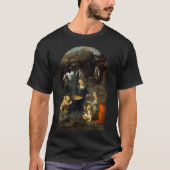Virgin of the Rocks by Leonardo da Vinci Tシャツ (正面)
