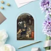 Virgin of the Rocks, Leonardo da Vinci アクリル招待状 (インサイチュ (ウェディング))