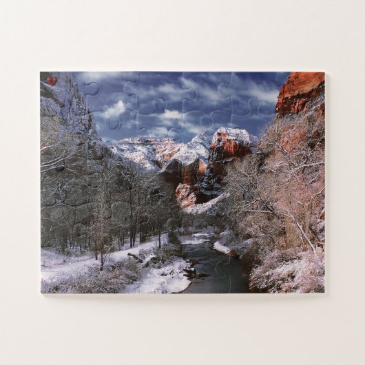 Virgin River ユタ州 ジグソーパズル (横)