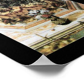 VIRGIN WITH CHILD  green  black ポスター (角)