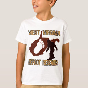 Virgina西のビッグフットの研究 Tシャツ