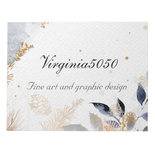 Virginia5050メモ帳 ノートパッド (正面)