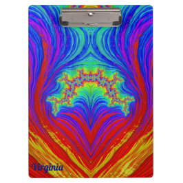 VIRGINIA ～明るい色数々ののデザインオリジナル クリップボード