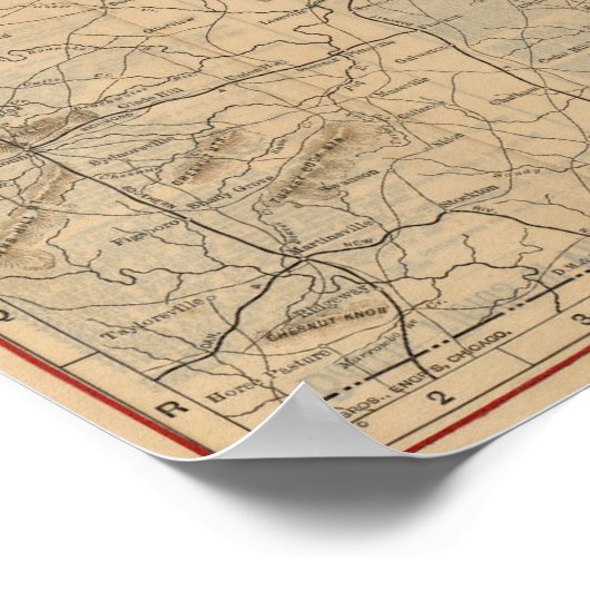 Virginia Battlefields ポスター (角)