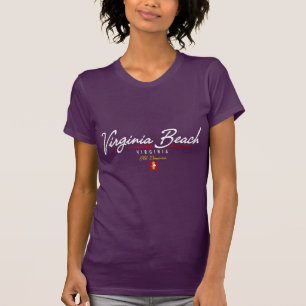 Virginia Beachの原稿 Tシャツ