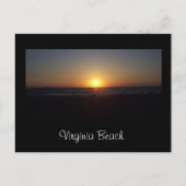 Virginia Beachの日の出 ポストカード (正面)