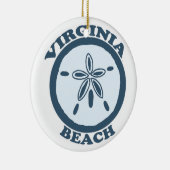Virginia Beach。 セラミックオーナメント (右)
