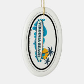 Virginia Beach。 セラミックオーナメント (右)