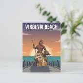Virginia Beach Travel ポストカード (スタンド正面)