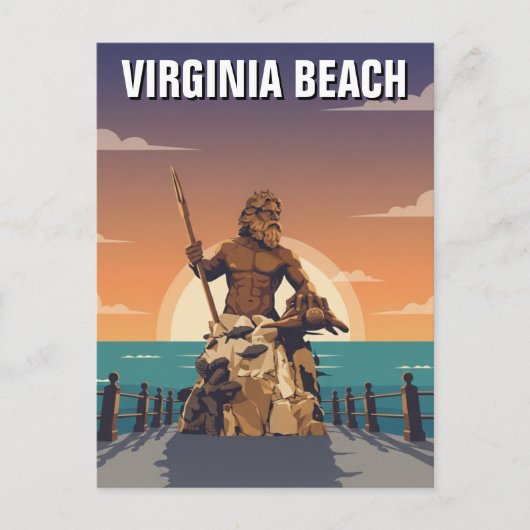 Virginia Beach Travel ポストカード (正面)