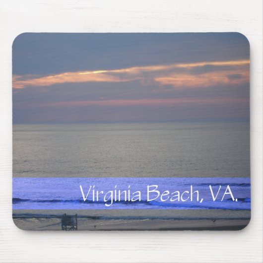 Virginia Beach、VA。 #2マウスパッド マウスパッド (正面)