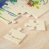 Virginia Beach ViginiaのスカイラインSG ジグソーパズル (側面)