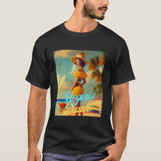 Virginia Beach Virginia Parasdise Beautiful Tシャツ