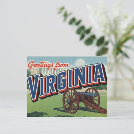 Virginia Cannon History Capitol ポストカード (スタンド正面)