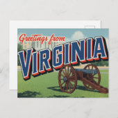 Virginia Cannon History Capitol ポストカード (正面/裏面)
