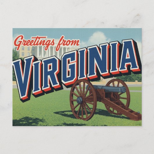 Virginia Cannon History Capitol ポストカード (正面)