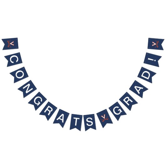 Virginia Cavaliers | 卒業 バンティングフラッグ (全)