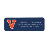 Virginia Cavaliers | 卒業 ラベル (正面)