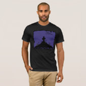 Virginia City、モンタナの恐れ夜墓地 Tシャツ (正面フル)