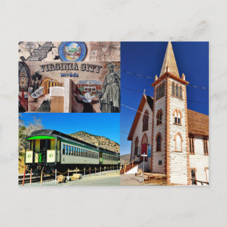 Virginia City, Nevada Postcard ポストカード