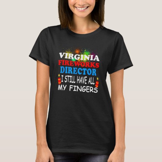 Virginia Fireworks Director Tシャツ (正面)